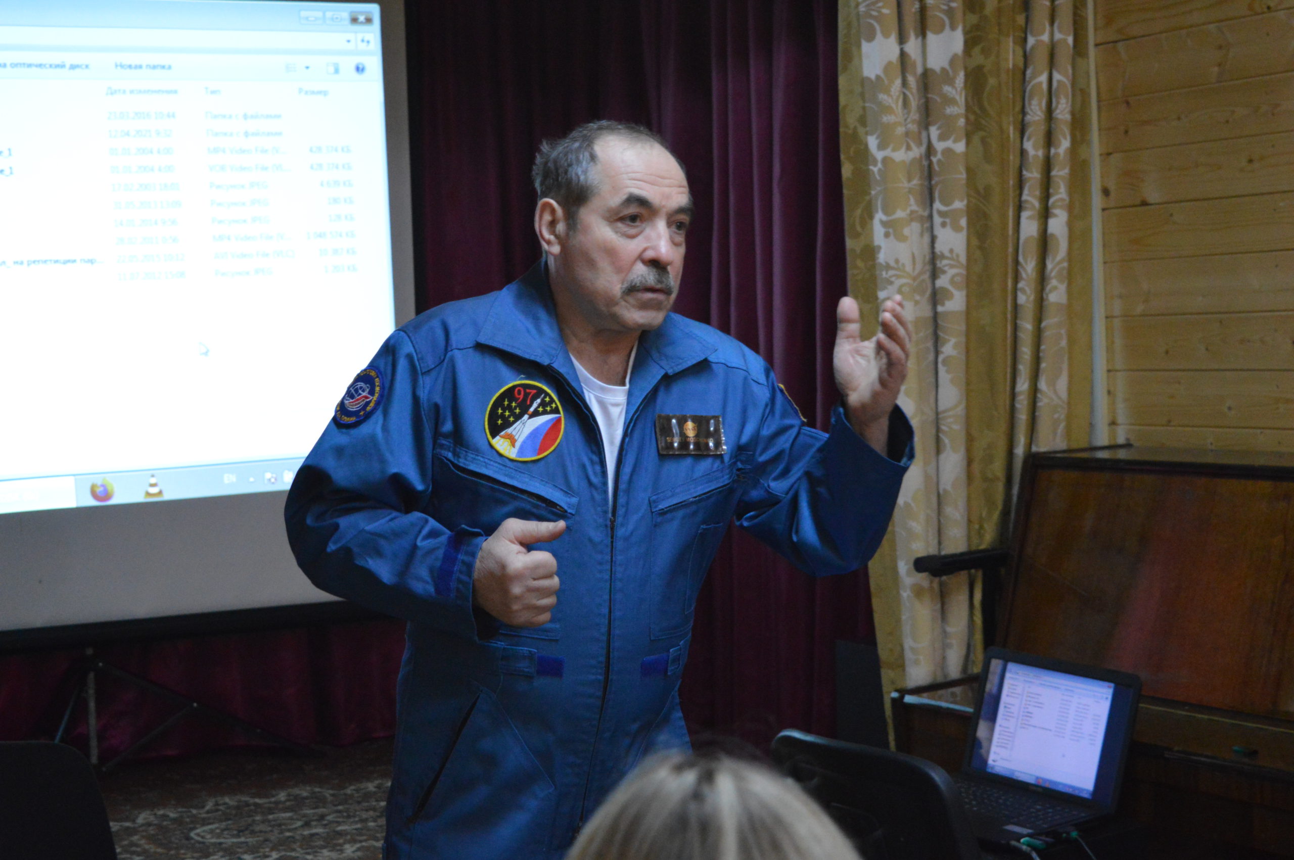 Подробнее о статье Встреча с космонавтом — испытателем