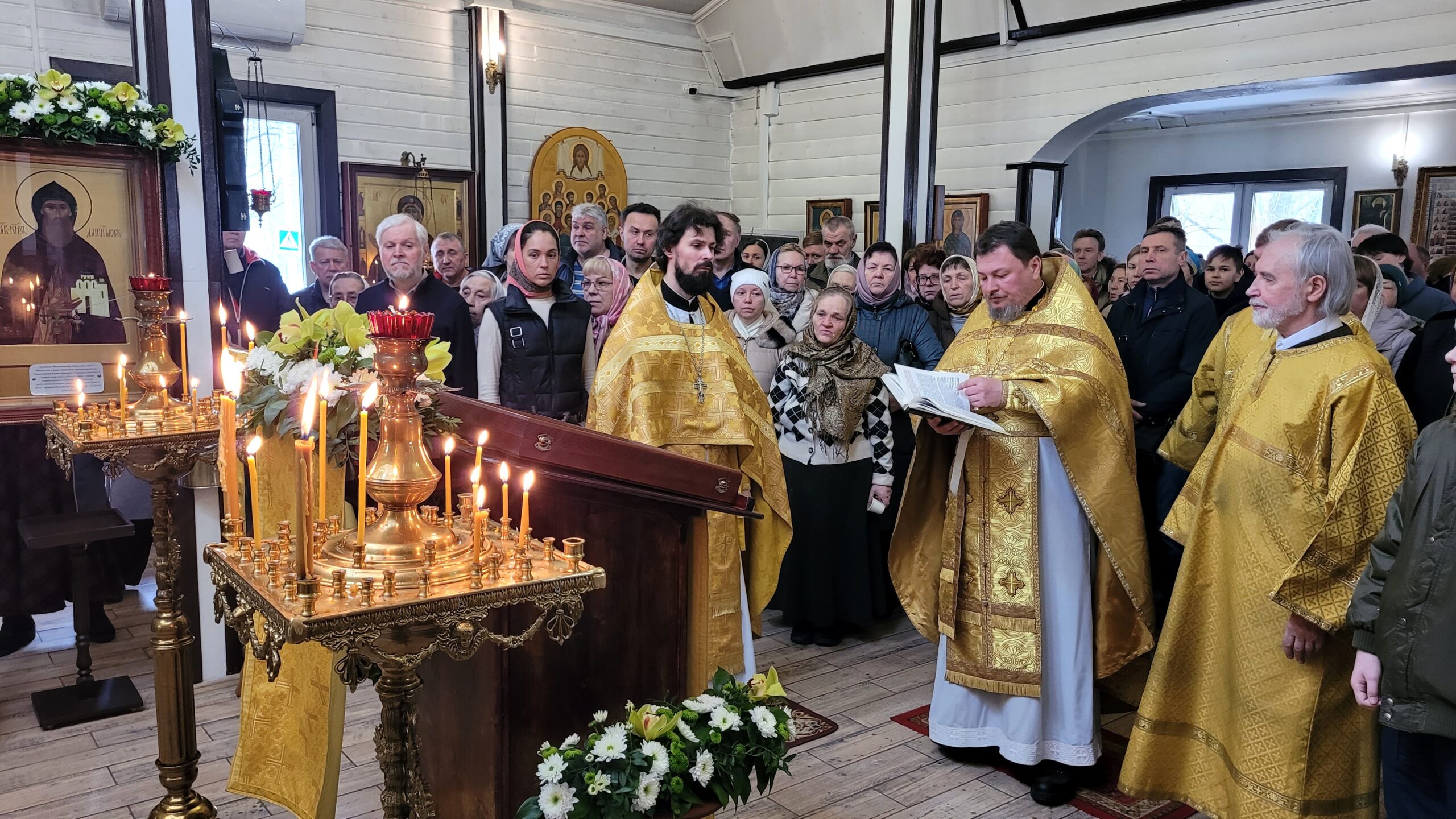 Подробнее о статье Престольный праздник храма св.блгв.кн. Даниила Московского