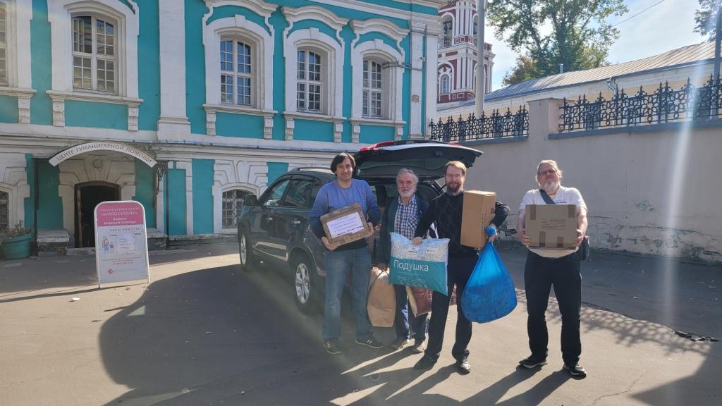 Подробнее о статье Прихожане храма в Метрогородке оказывают помощь пострадавшим