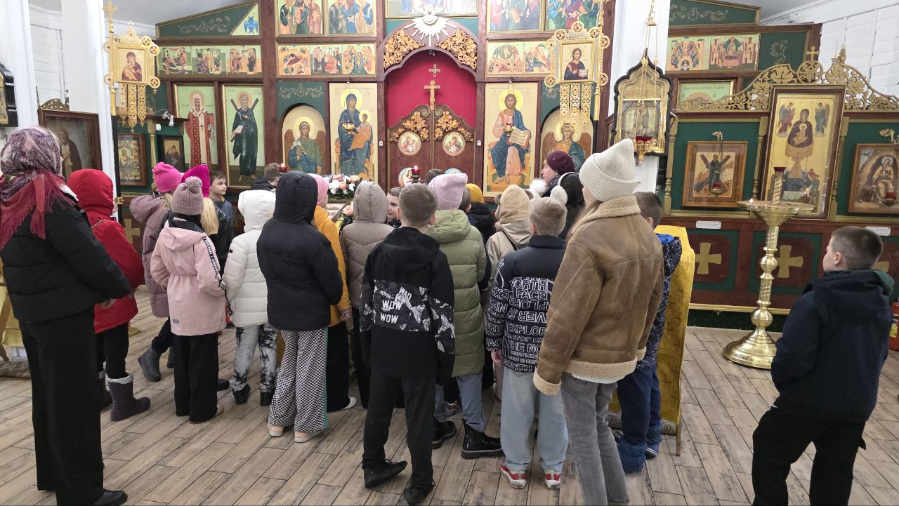 Подробнее о статье Школьники из Метрогородка посетили храм св.блгв.кн. Даниила Московского